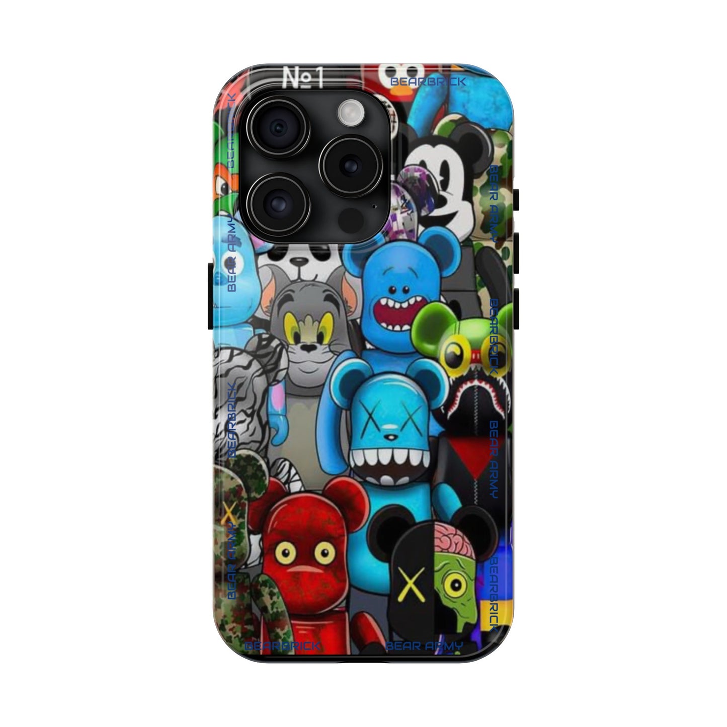 BearArmy Bearbrick Phone Case