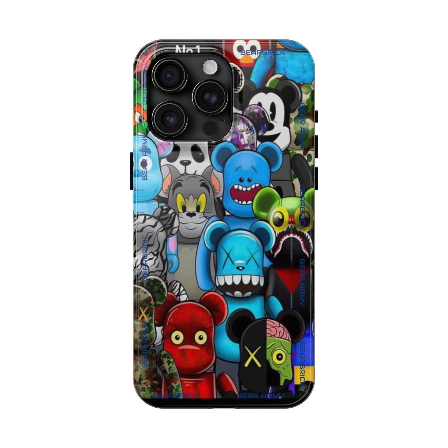 BearArmy Bearbrick Phone Case