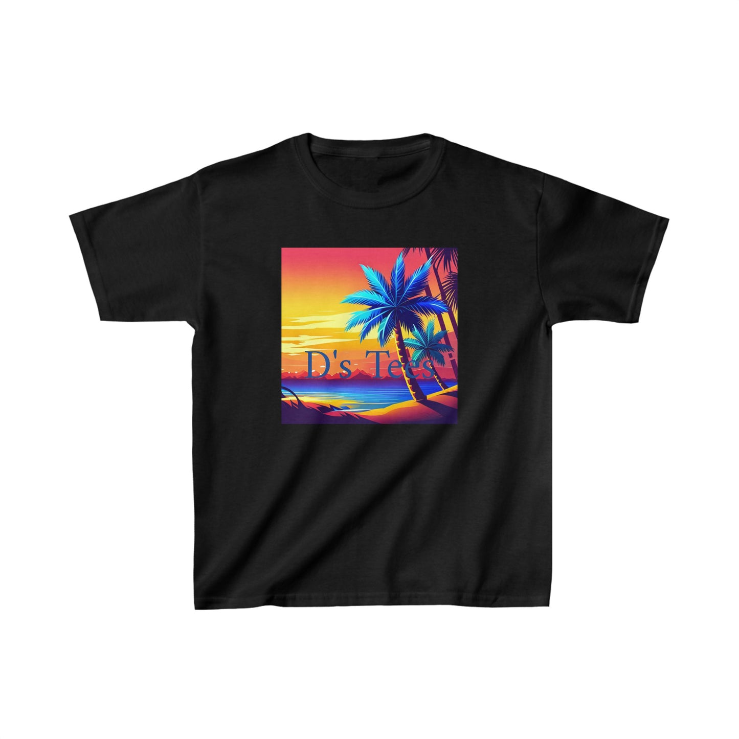 D's Tees Palm Tree Kids Tee